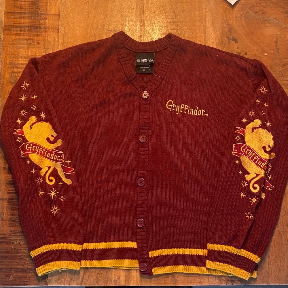 Warner Bros. Harry Potter Burgundy Sweater